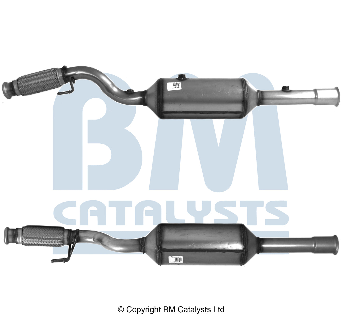 Homologiert Diesel Kat & DPF für CITROEN C8 2L Diesel | Euro 5 | OEM: 1440013780