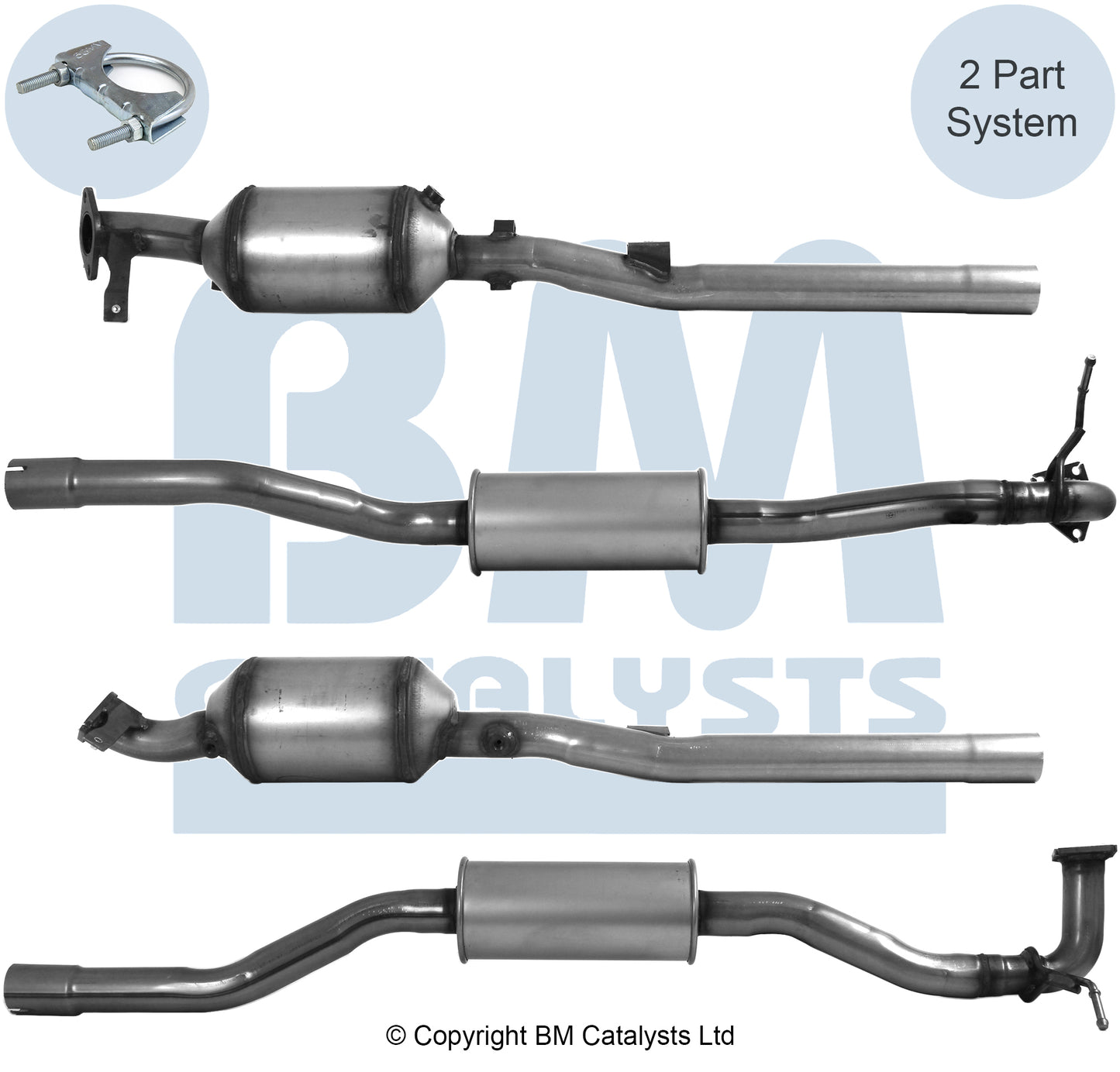 Homologiert Diesel Kat & SiC DPF für CITROEN C4 AIRCROSS 1.8L Diesel | Euro 5 | OEM: 1570B201