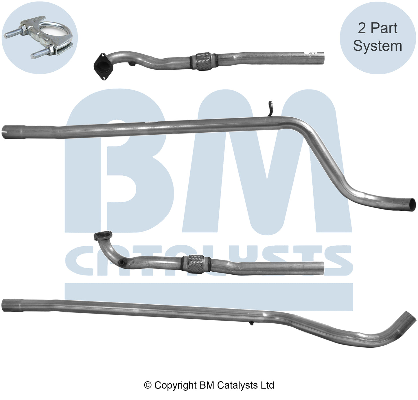 Verbindungsrohr für ABARTH 500 1.4L Benzin | Euro 5 oder 6 | OEM: 51817961