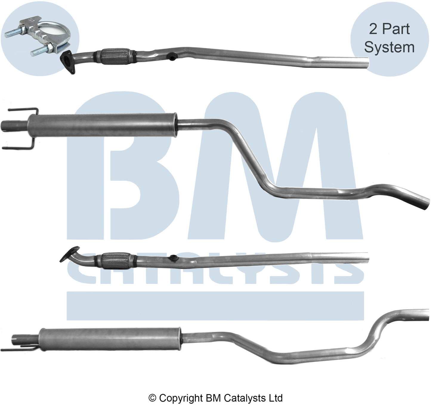 Verbindungsrohr für OPEL MERIVA A 1.4L Benzin | Euro 4 | OEM: 13107573