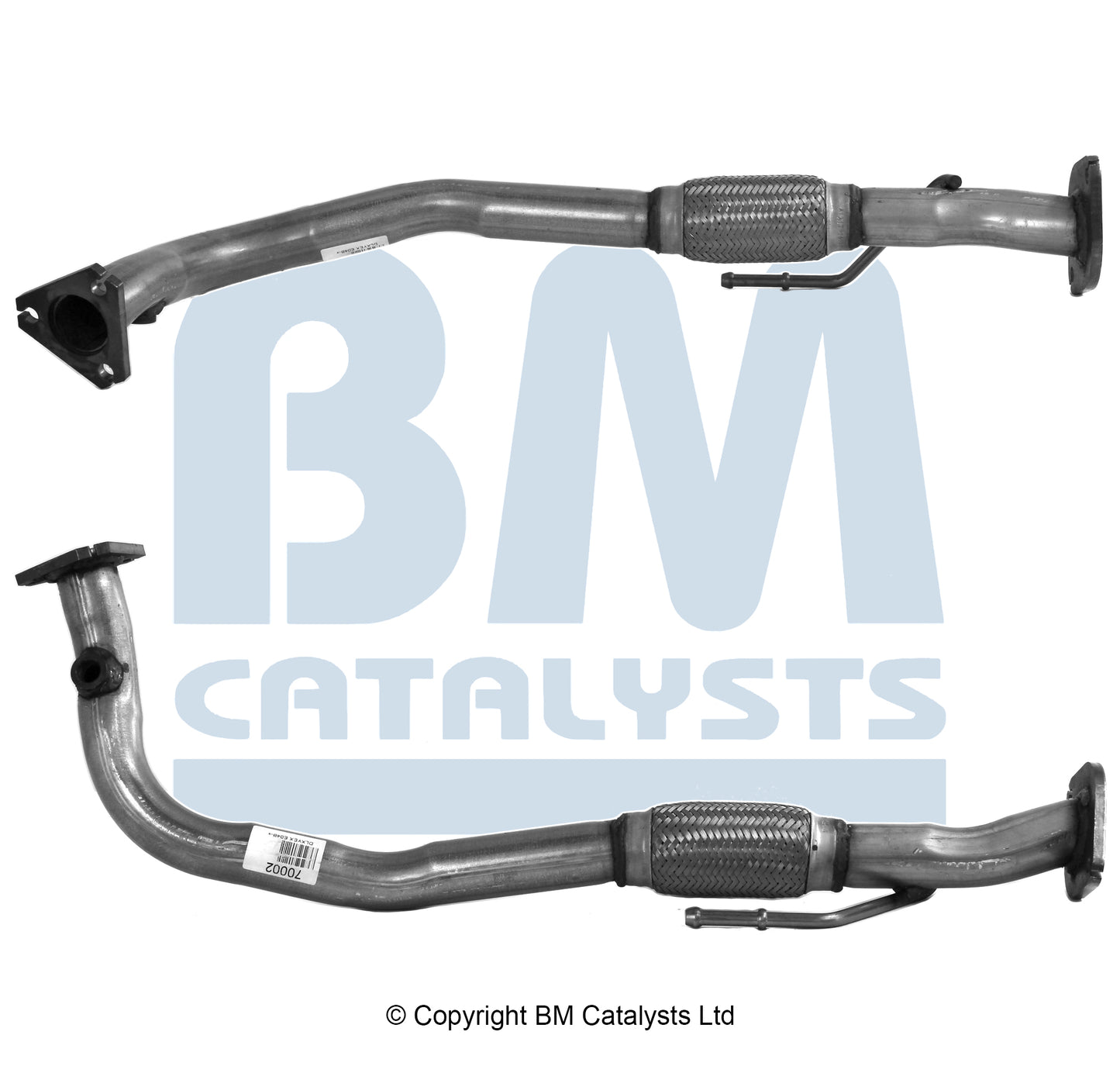 Vorderrohr für FIAT PUNTO 1.1L Benzin | Euro 2 | OEM: 46459687