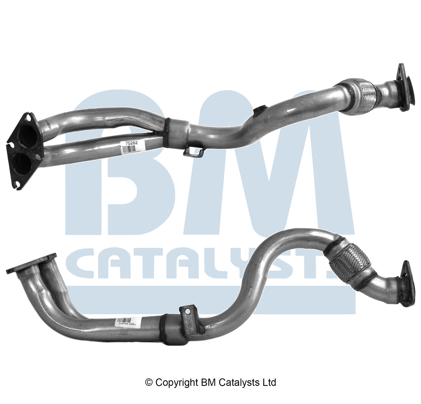 Vorderrohr für VOLKSWAGEN GOLF 1.6L Benzin | Euro 2 | OEM: 1H0253087AF