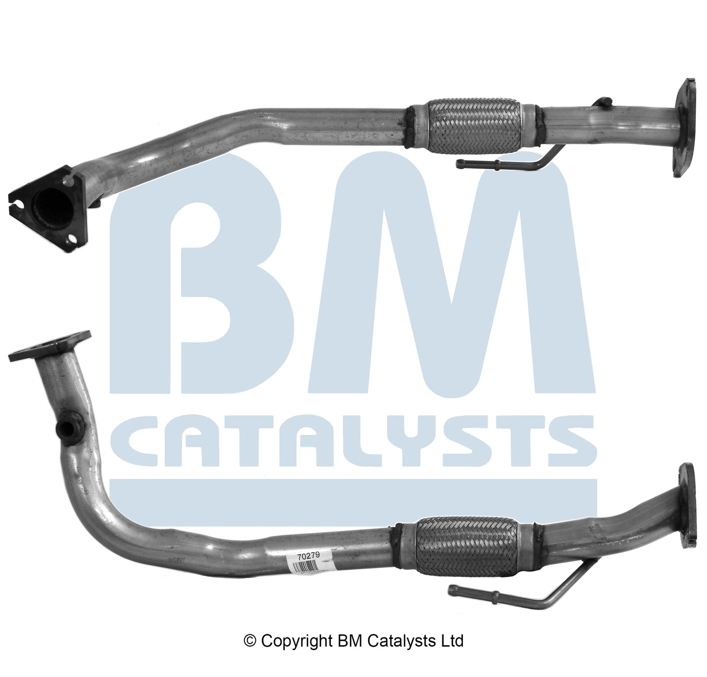 Vorderrohr für FIAT PUNTO 1.2L Benzin | Euro 2 | OEM: 46408407