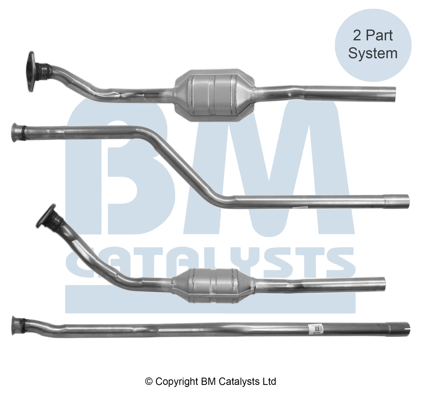 Homologiert Diesel Kat für CITROEN XSARA 1.9L Diesel | Euro 2 | OEM: 1705AS
