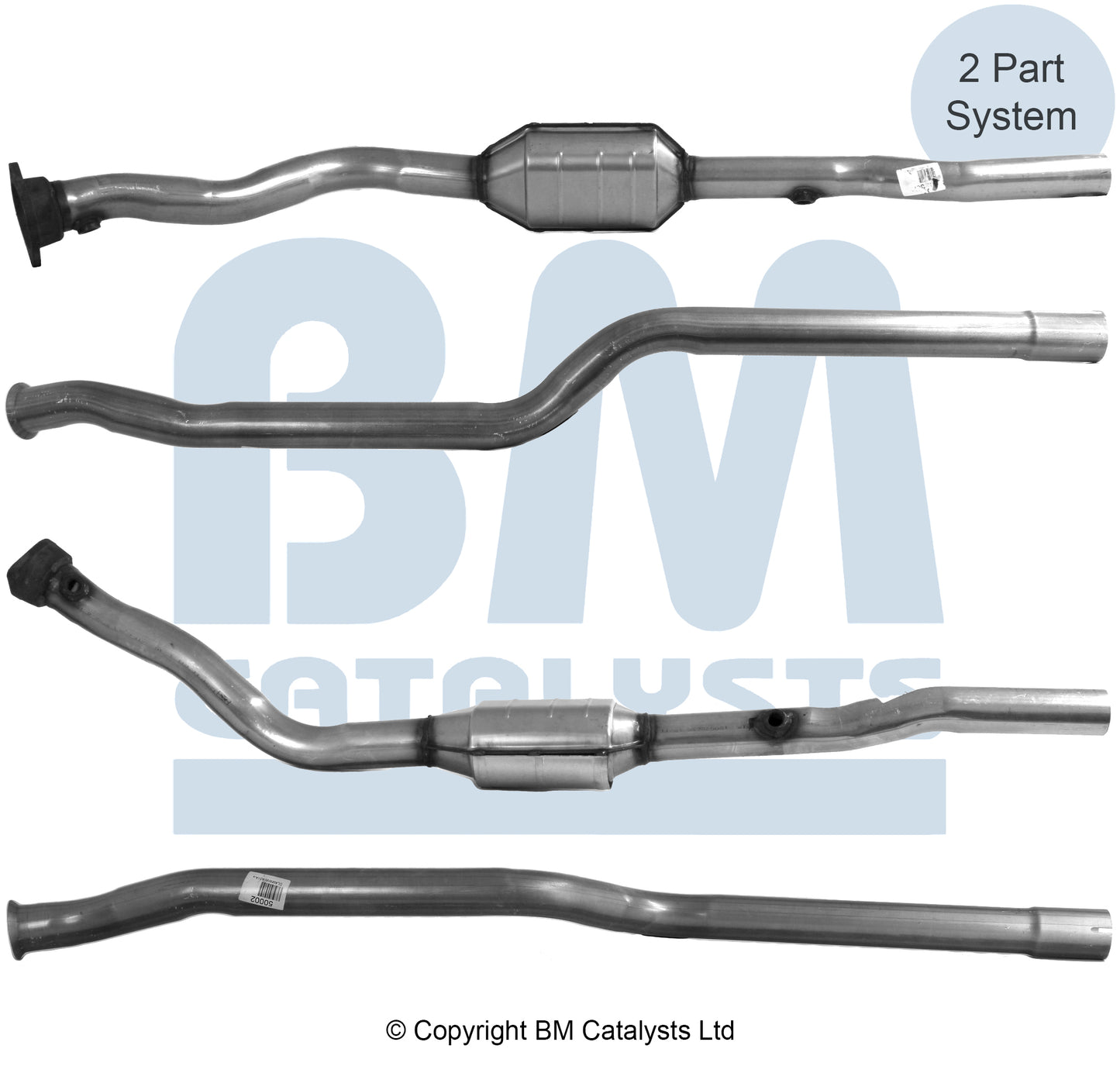 Homologiert Benzin Kat für CITROEN XANTIA 1.8L Benzin | Euro 3 | OEM: 1705Y1
