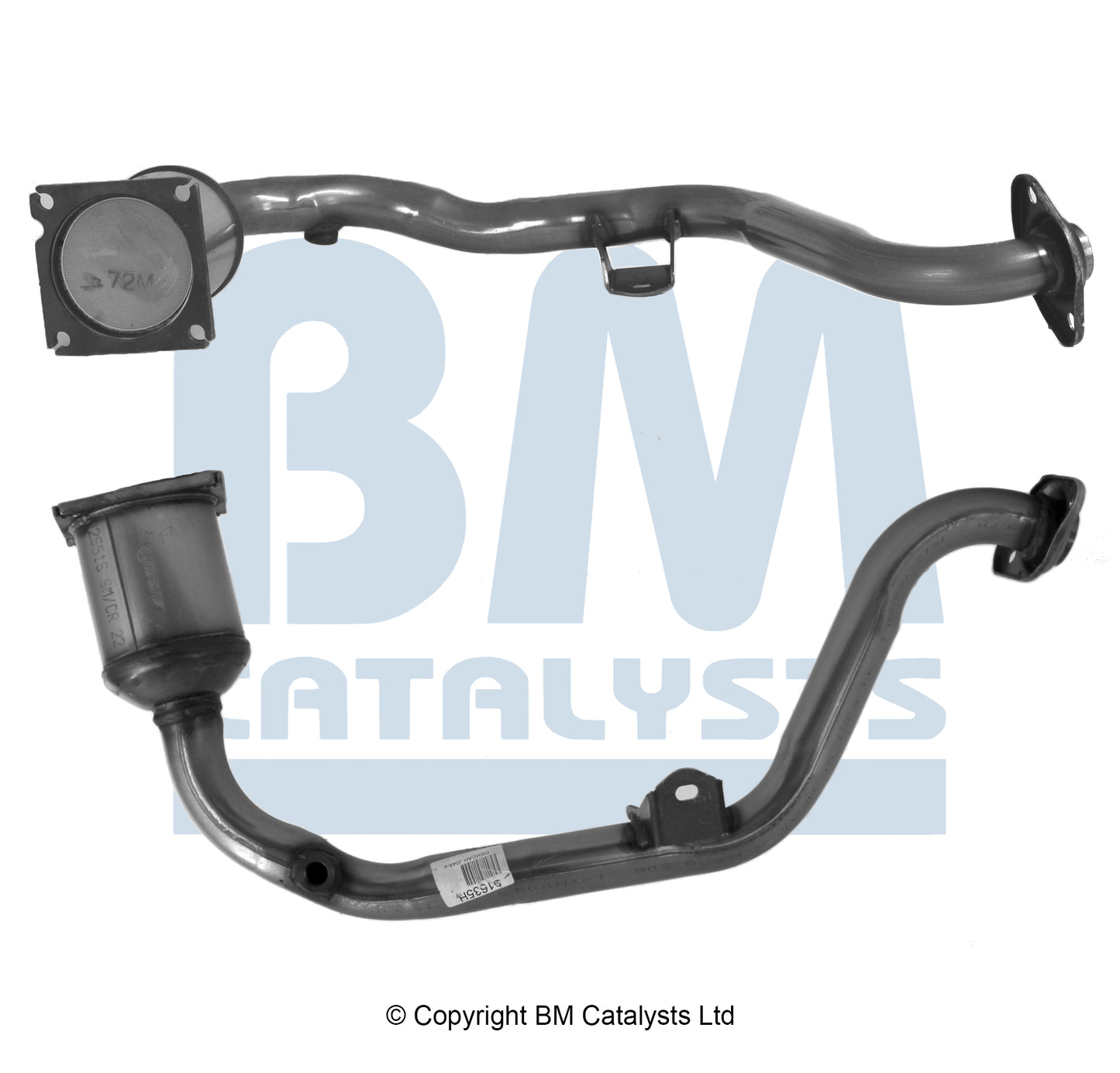 Homologiert Benzin Kat für CITROEN C4 1.6L Benzin | Euro 4 | OEM: 1609160380