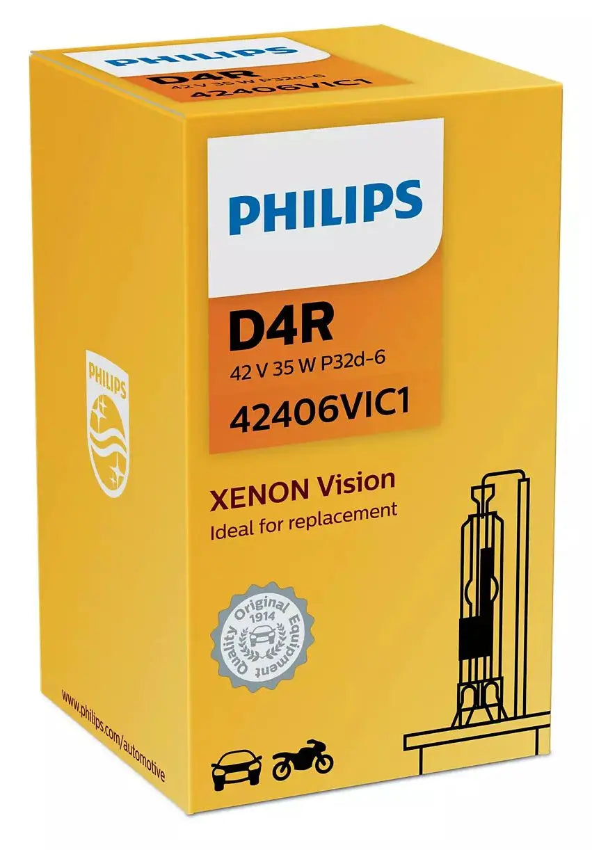 Autoteile D4R 35W P32d-6 Xenon Vision  Philips bei Autoteile TRUST