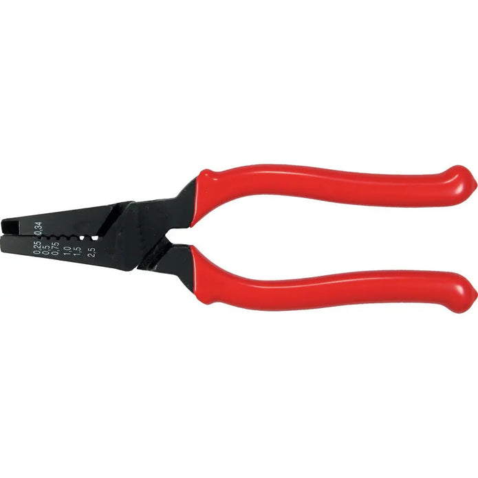 Aderendhülsen Zange lötfrei 0.25-2.5 mm² 190 mm inkl. 150 Aderendhülsen