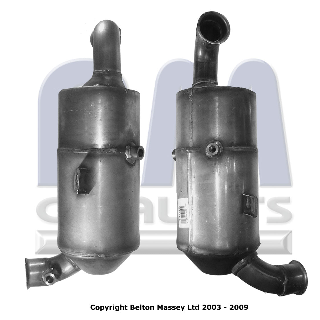 Homologiert Diesel Kat & SiC DPF für CITROEN BERLINGO 1.6L Diesel | Euro 4 | OEM: 173833