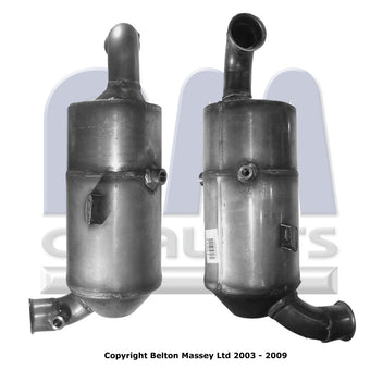 compare product Homologiert Diesel Kat & SiC DPF für CITROEN BERLINGO 1.6L Diesel | Euro 4 | OEM: 173833