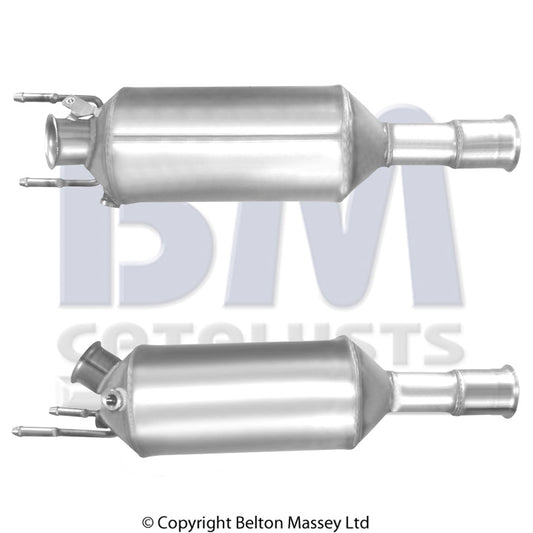 SiC-DPF für CITROEN C-CROSSER 2.2L Diesel | Euro 4 | OEM: 1583A016