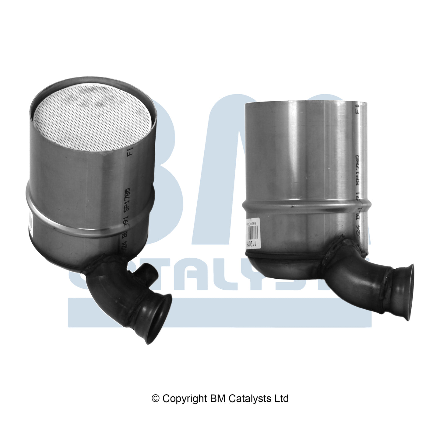 Homologierter DPF für CITROEN C3 1.4L Diesel | Euro 5 | OEM: 1606857180