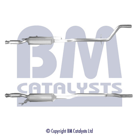 Homologiert Diesel Kat & SiC DPF für CITROEN C5 2.2L Diesel | Euro 5 | OEM: 1606417580