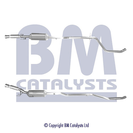 Homologiert Diesel Kat & SiC DPF für CITROEN C5 2L Diesel | Euro 5 | OEM: 1606411080