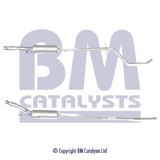 Homologiert Diesel Kat & SiC DPF für CITROEN C5 2L Diesel | Euro 5 | OEM: 1606411480