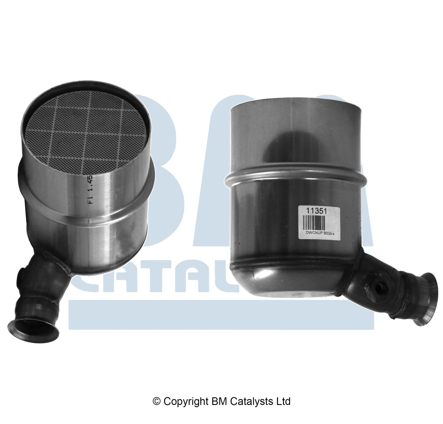Homologierter SiC-DPF für CITROEN VERSENDEN 1.6L Diesel | Euro 5 | OEM: 1609628880