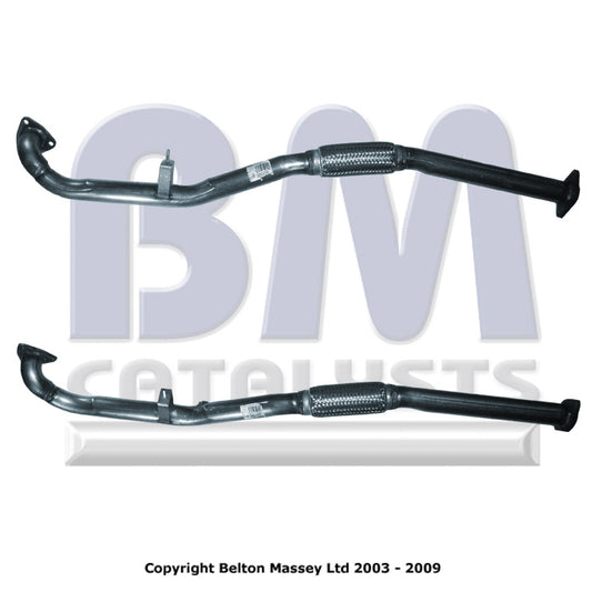 Verbindungsrohr für OPEL VECTRA B 1.8L Benzin | Euro 4 | OEM: 858165