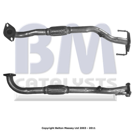Verbindungsrohr für MITSUBISHI FOHLEN 1.3L Benzin | Euro 2 | OEM: 5060070