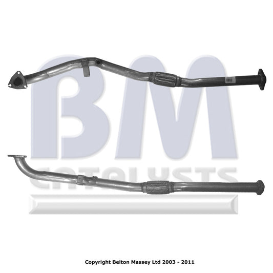 Verbindungsrohr für OPEL VECTRA B 1.6L Benzin | Euro 4 | OEM: 24409074