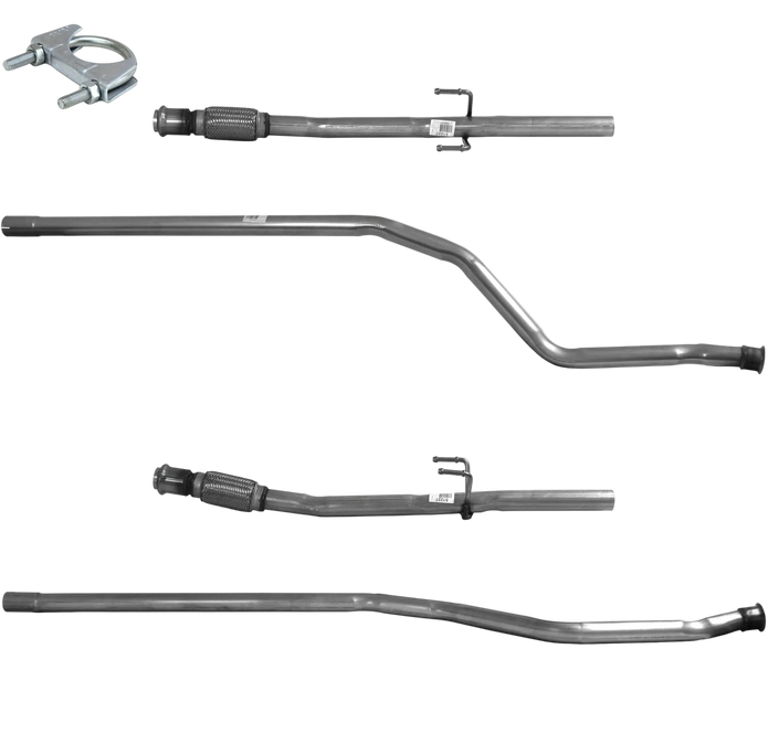 Autoteile BM CATALYSTS Abgasrohr für PEUGEOT 206 1.4L Diesel | Euro 3 oder 4 | OEM: 1717S3 bei Autoteile TRUST
