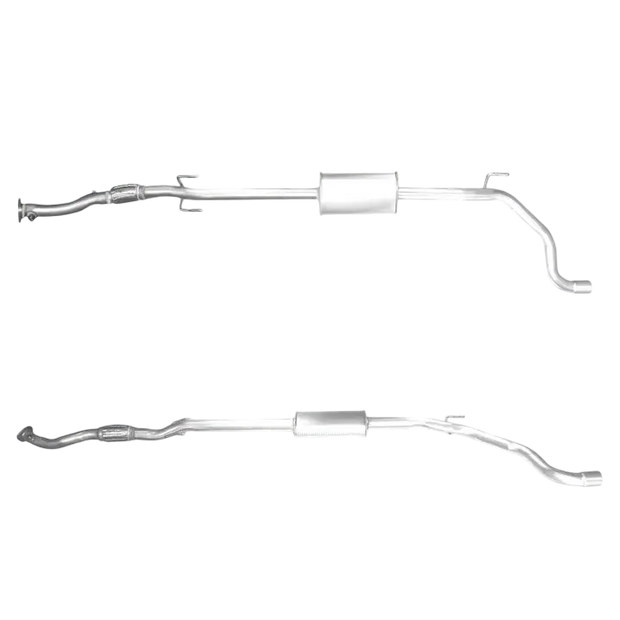Autoteile BM CATALYSTS Abgasrohr für ALFA ROMEO MITO 1.6L Diesel | Euro 4 oder 5 | OEM: 51838623 bei Autoteile TRUST