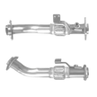 Autoteile BM CATALYSTS Abgasrohr für NISSAN NAVARA 2.5L Diesel | Euro 4 oder 5 | OEM: 200205X00C bei Autoteile TRUST