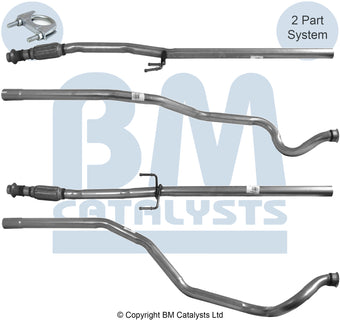 compare product Verbindungsrohr für PEUGEOT 206SW 1.4L Diesel | Euro 3 oder 4 | OEM: 1607341080