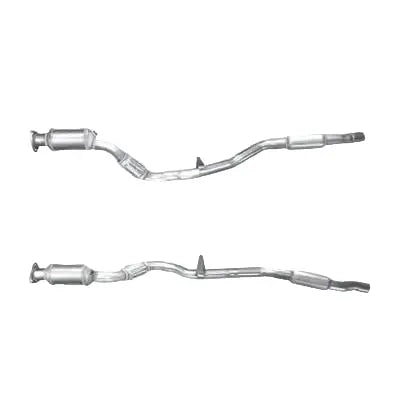 BM CATALYSTS Homologiert Benzin Kat für AUDI A6 2.4L Benzin | Euro 4 | OEM: 4F0254505BX - Autoteile TRUST