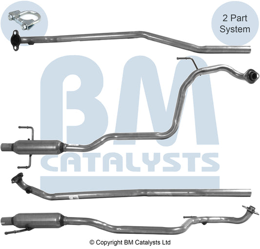 Verbindungsrohr für TOYOTA YARIS 1L Benzin | Euro 4 | OEM: 1741040110