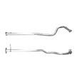 Autoteile BM CATALYSTS Abgasrohr für NISSAN QASHQAI 1.5L Diesel | Euro 5 | OEM: 203004EA3A bei Autoteile TRUST
