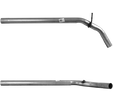 Autoteile BM CATALYSTS Abgasrohr für RENAULT MODUS 1.5L Diesel | Euro 4 | OEM: 8200356157 bei Autoteile TRUST