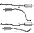 Autoteile BM CATALYSTS Abgasrohr für OPEL ADAM 1.4L Benzin | Euro 5 oder 6 | OEM: 13352129 bei Autoteile TRUST
