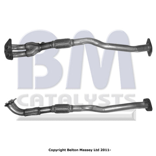 Vorderrohr für NISSAN PRIMERA 2L Benzin | Euro 2 | OEM: 2002035Y02