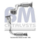 Vorderrohr für FIAT PUNTO 1.6L Benzin | Euro 2 | OEM: 7691880