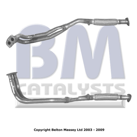 Vorderrohr für FIAT TEMPRA 1.8L Benzin | Euro 2 | OEM: 46402478