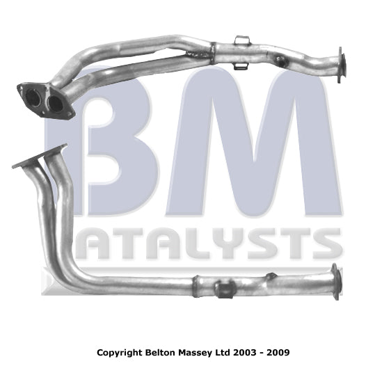Vorderrohr für AUDI 100 2L Benzin | Euro 2 | OEM: 1263397