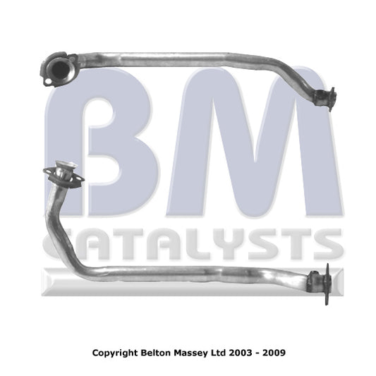 Vorderrohr für RENAULT CLIO 1.2L Benzin | Euro 2 | OEM: 7700803755