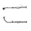 Autoteile BM CATALYSTS Abgasrohr für HONDA ÜBEREINSTIMMUNG 2L Benzin | Euro 2 | OEM: 18210SN7X00 bei Autoteile TRUST