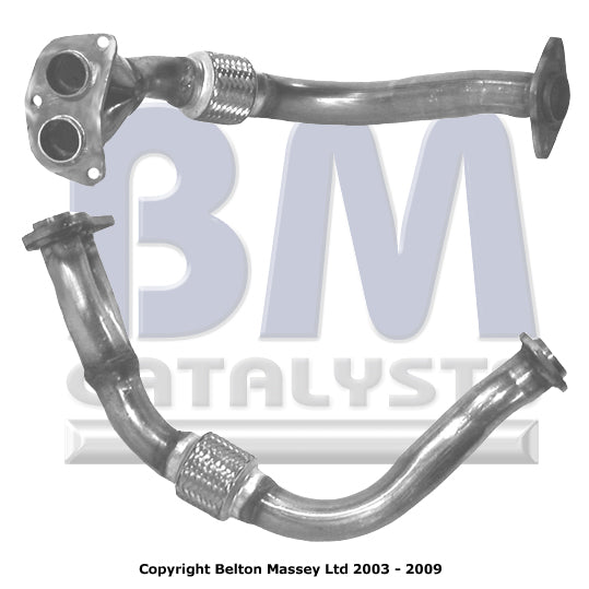Vorderrohr für TOYOTA CARINA 2L Benzin | Euro 2 | OEM: 174107A100