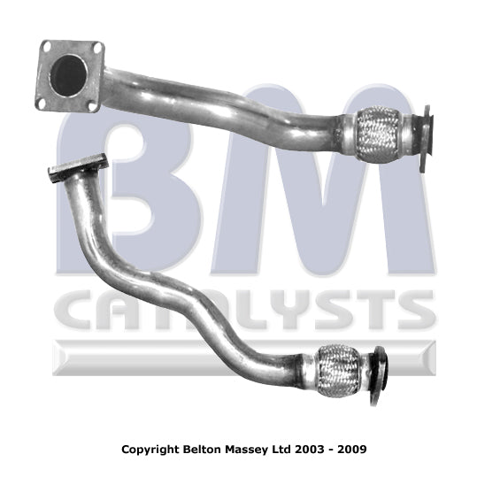 Vorderrohr für VOLKSWAGEN GOLF 1.8L Benzin | Euro 2 | OEM: 1H0253087D