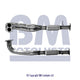 Vorderrohr für ROVER 420 2L Benzin | Euro 2 | OEM: GEX33686