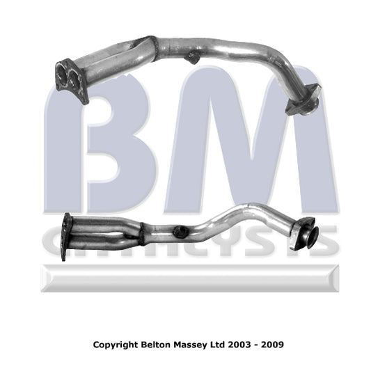 Vorderrohr für FORD SIERRA 2L Benzin | Euro 2 | OEM: 24940480