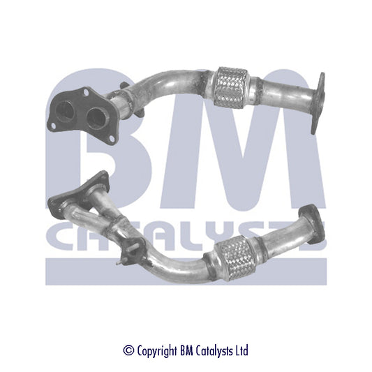 Vorderrohr für TOYOTA CARINA 1.6L Benzin | Euro 2 | OEM: 1741016860