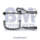 Vorderrohr für FORD SONDE 2.5L Benzin | Euro 2 | OEM: 3805742