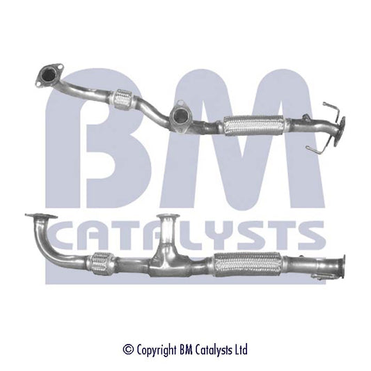 Vorderrohr für MITSUBISHI GALANT 2L Benzin | Euro 2 | OEM: MB868165