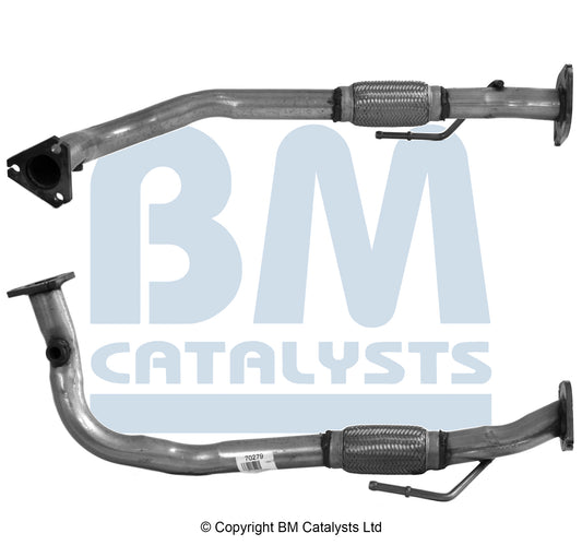 Vorderrohr für FIAT PUNTO 1.2L Benzin | Euro 2 | OEM: 46408407