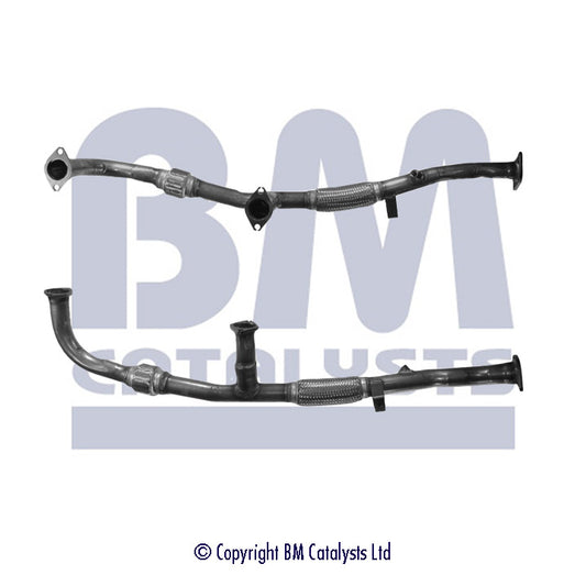 Vorderrohr für MITSUBISHI GALANT 2.5L Benzin | Euro 2 | OEM: MB906888