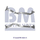 Vorderrohr für VOLKSWAGEN CARAVELLE 2.4L Diesel | Euro 2 oder 3 | OEM: 074253091AJ