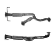 Autoteile BM CATALYSTS Abgasrohr für MITSUBISHI GALANT 2.5L Benzin | Euro 2 | OEM: MR464590 bei Autoteile TRUST