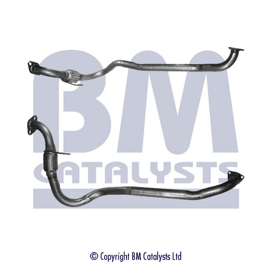 Vorderrohr für FORD TRANSIT 2.5L Diesel | Euro 2 | OEM: 1029676
